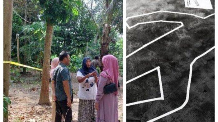 Suasana rumah korban satu keluarga ditemukan tergeletak bersimbah darah di Dusun Gondang Legi Kecamatan Ngancar Kabupaten Kediri, Kamis (5/12/2024).