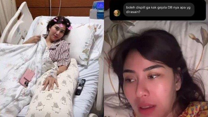 Syahnaz Sadiqah menderita demam tinggi karena alami demam berdarah