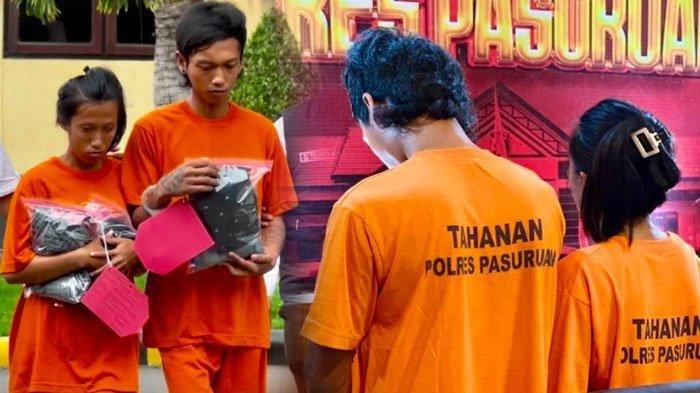 Syahrul Abidin (19) dan Martha Widya Ningsih (24), pasutri kejam yang aniaya anak 7 tahun hingga tewas.