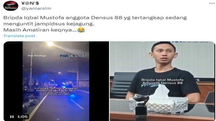 Tampang Bripda IM Anggota Densus 88 Menguntit Jampidsus Kejagung Febrie Adriansyah