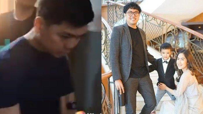 Tampang Yudha Arfandi, kekasih Tamara Tyasmara terlihat jelas saat digiring aparat polisi ke Polda Metro Jaya, Jumat, (9/2/2024), tangan diborgol