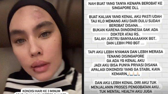 Terungkap alasan Kartika Putri pilih berobat ke Singapura dibandingkan di Indonesia usai disindir dokter Richard Lee.
