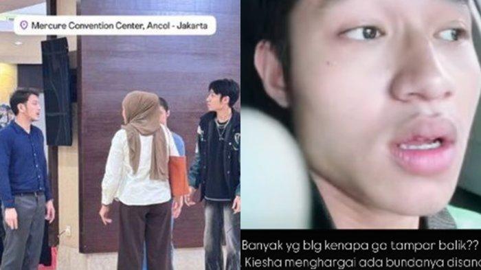 KIESHA DIDUGA DITAMPAR - Terungkap alasan Kiesha Alvaro pilih diam saat diduga ditampar Dimas Anggara saat di lokasi syuting.