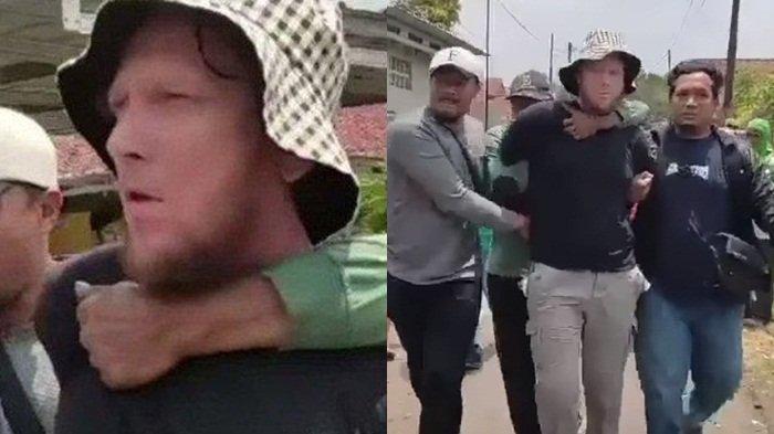 Terungkap sosok bule asal Amerika Serikat tega bunuh mertua di Banjar, Jawa Barat.
