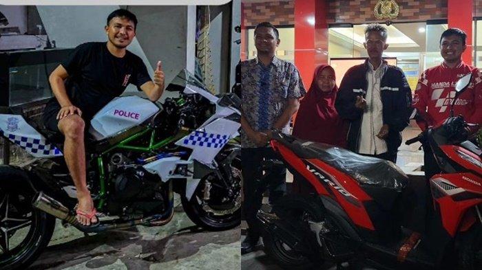 Terungkap sosok dermawan yang memberikan bantuan kepada Soleh Darmawan, driver ojek online yang viral karena kehilangan motornya saat ditinggal salat.