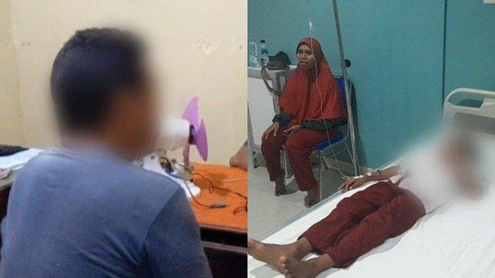 Terungkap sosok pelaku berinisial K membenturkan kepala korban berinisial A (9) di tembok kini telah ditangkap. Akui Spontan benturkan kepala korban
