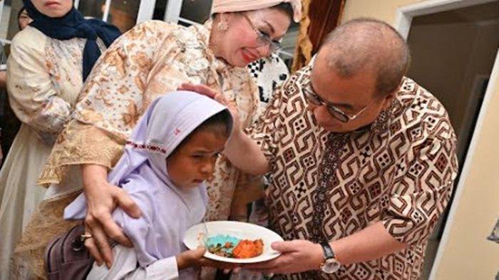 Tony Tatung Rayakan Tasyakuran Milad Bersama Ratusan Anak Yatim