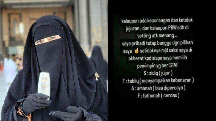 Umi Pipik mendadak heboh jadi sorotan lantaran curhat soal pemilu 2024.