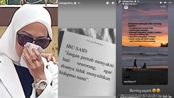 Unggahan terbaru Okie Agustina usai resmi bercerai dengan Gunawan Dwi Cahyo disorot.
