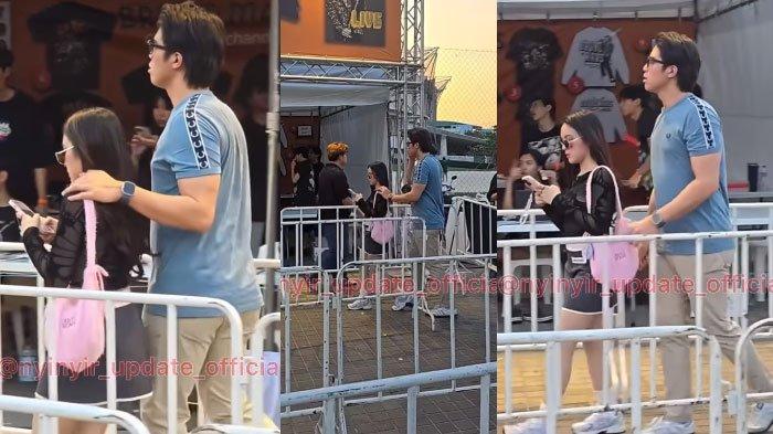 Viral Momen El Rumi Nonton Konser dengan Eca Aura, Malu Rangkul Sang Selebgram, Diduga Pacaran