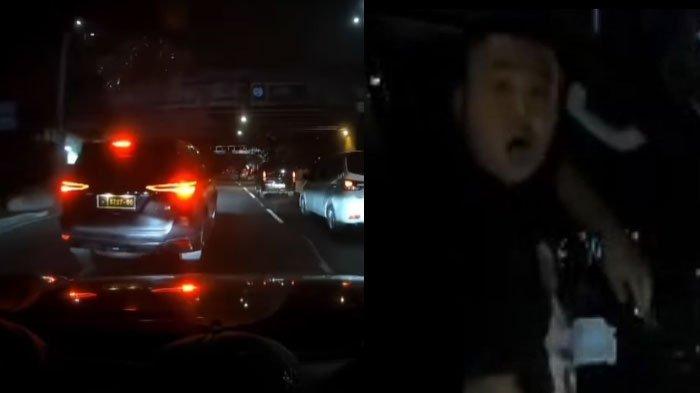 Viral Pengendara Mobil Fortuner Berpelat Polisi Ancam Pengendara dengan Besi, Marah Tak Diberi Jalan