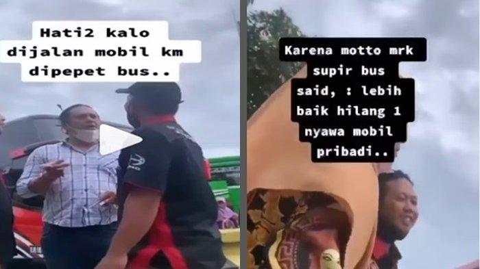 Viral Sopir Bus Ucap Mending Nyawa 1 Bus daripada Mobil Kecil