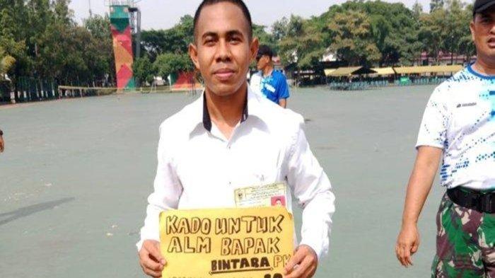 Yohanes Ande Kala alias Joni (19) akhirnya lulus Bintara PK TNI AD tahun 2024.