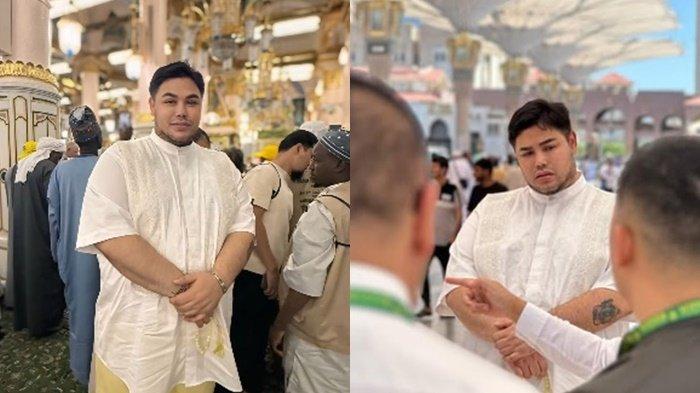 IVAN GUNAWAN NAIK HAJI- artis Ivan Gunawan yang tercatat memakai visa furoda justru telah berada di tanah suci ditengah kabar visa furoda sulit diterbitkan Arab Saudi