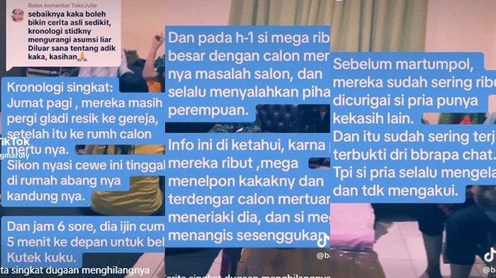 Beredar narasi dugaan pemicu pengantin wanita di Karawang kabur.