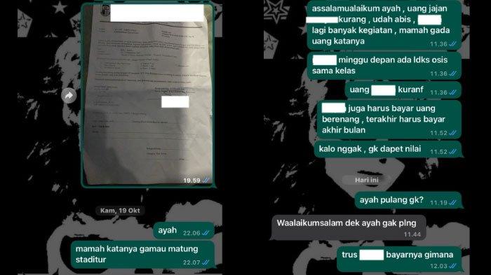 bocah SMP justru mendapat jawaban miris karena orangtuanya bercerai