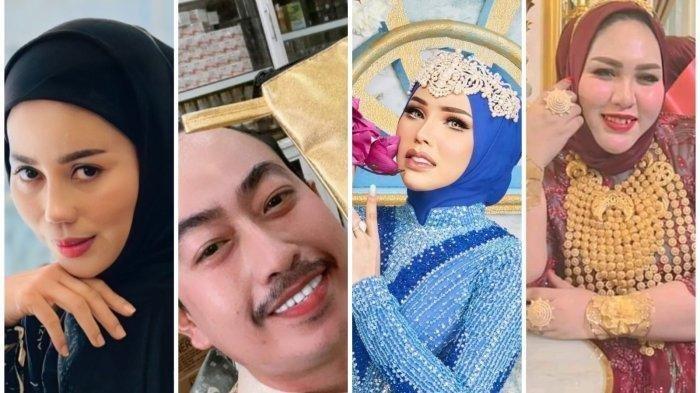 Kolase empat owner skincare dari enam yang memproduksi skincare positif merkuri di Makassar. Direktorat Reserse Kriminal Khusus (Ditkrimsus) Polda Sulsel mengungkapkan enam produk skincare ini mengandung merkuri dalam konferensi pers, Jumat (8/11/2024).