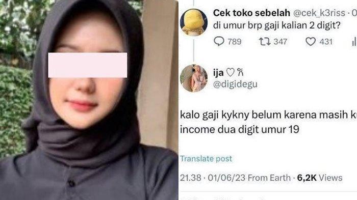 erungkap penghasilan mahasiswi Universitas Diponegoro (Undip) Semarang, Jawa Tengah viral terima KIP