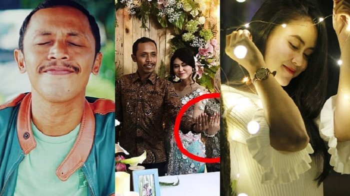 Furry Setya dan calon istrinya Dwinda Ratna
