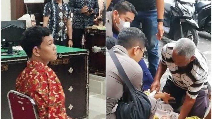 Kepala Terbentur Usai Hadiri Sidang, Ibu Agus Disabilitas Dilarikan ke RS Bhayangkara
