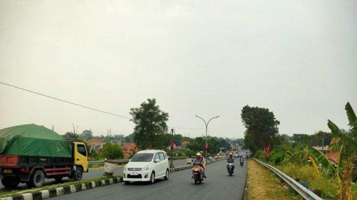 Jembatan Talun, Cirebon, Kamis (23/5/2024). Di lokasi inilah Vina Dewi Arsita dan pacarnya, Eky ditemukan tewas pada Agustus 2016 silam. Jarak antara TKP dan rumah Pegi disebut dekat.