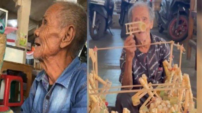 Kisah Mbah Partono jual mainan jadul demi sesuap nasi. Ia keliling tanpa mengenakan alas kaki. Ada suatu waktu ia kelaparan karena jualanan tak laku.