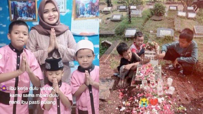 kisah pilu dari 3 bocah laki laki bersaudara yang ditinggal ibunya meninggal saat bekerja