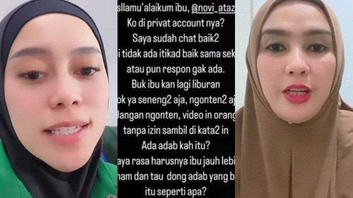 Kronologi pedandgut Lesti Kejora meradang usai disentil oleh selebgram Palembang, Novi Atazen.