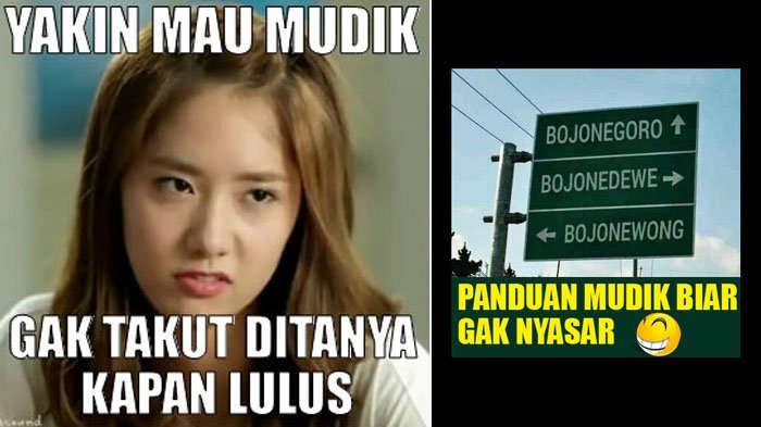 Meme mudik.