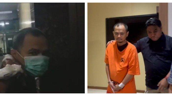 Panca Darmansyah (41) pembunuh empat anaknya saat berada di Polres Metro Jakarta Selatan, Rabu (20/12/2023). Panca ungkap motif sebenarnya bunuh 4 anak karena pesan terputus dengan istri