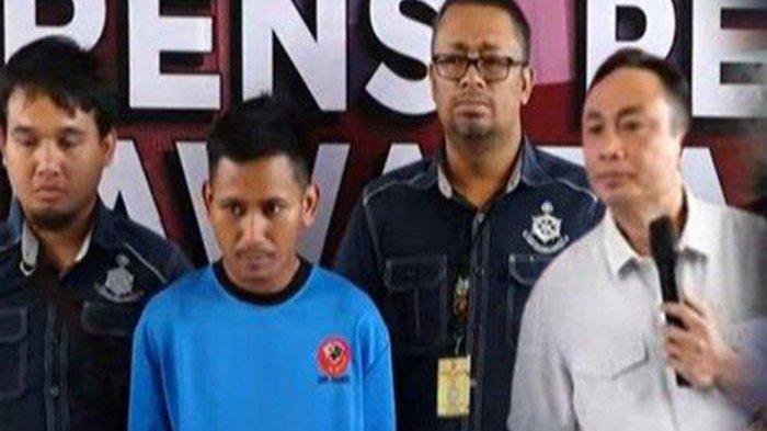 Dirreskrimum Polda Jabar, Kombes Surawan saat rilis penangkapan Pegi Setiawan.