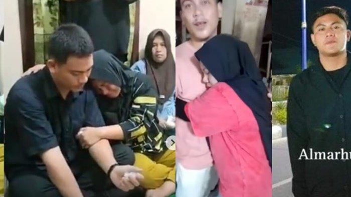pria diketahui bernama Ray Vasung itu akhirnya mengunjungi kediaman ibu yang anaknya meninggal mirip dengannya, menangis histeris diacara tahlilan