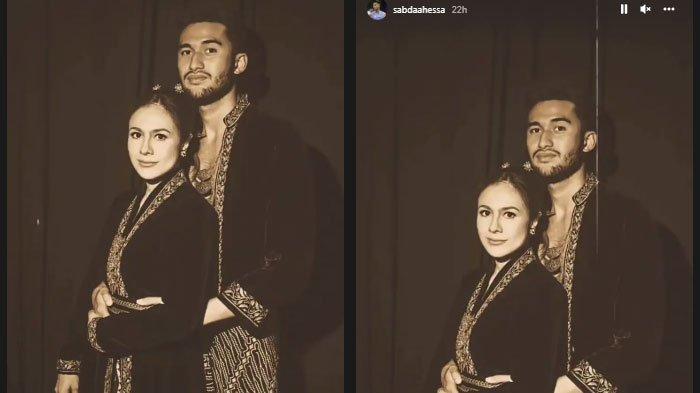 Sabda Ahessa dan Wulan Guritno diduga Foto Prewed saat kenakan pakaian adat Jawa