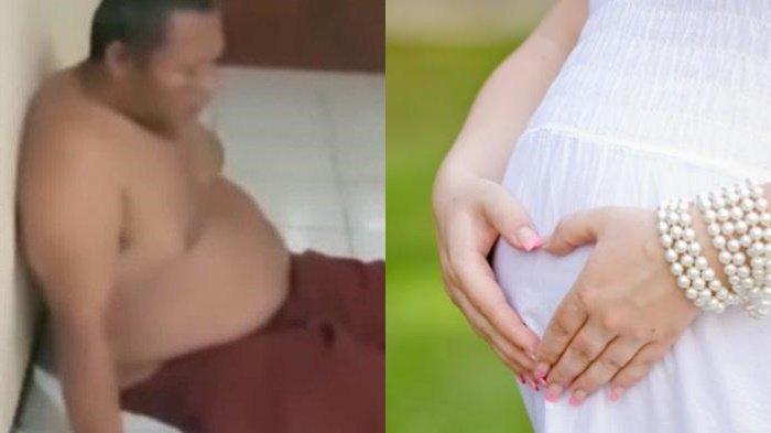 Satir (kiri) mertua bunuh menantu yang sedang hamil 7 bulan di Pasuruan. Menantunya itu bernama Fitria. Ia memang tinggal di rumah Satir bersama suaminya.