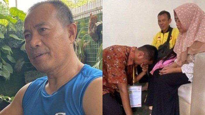 Sosok polisi yang jebak anak driver ojek online lulus Polri penerimaan gelombang kedua tahun 2023 di Polda Lampung, Kamis (20/7/2023).
