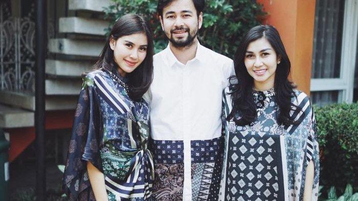 Syahnaz Sadiqah , Raffi Ahmad, dan Nisya Ahmad