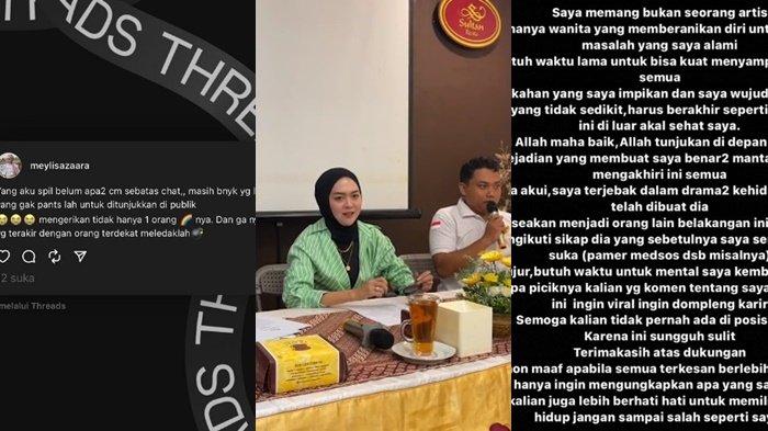 viralnya pengakuan selebgram Meylisa Zaara soal dugaan perselingkuhan suaminya dengan sesama pria