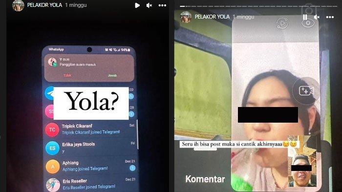 Isi chat wanita pergoki suaminya selingkuh dengan seorang mahasiswi