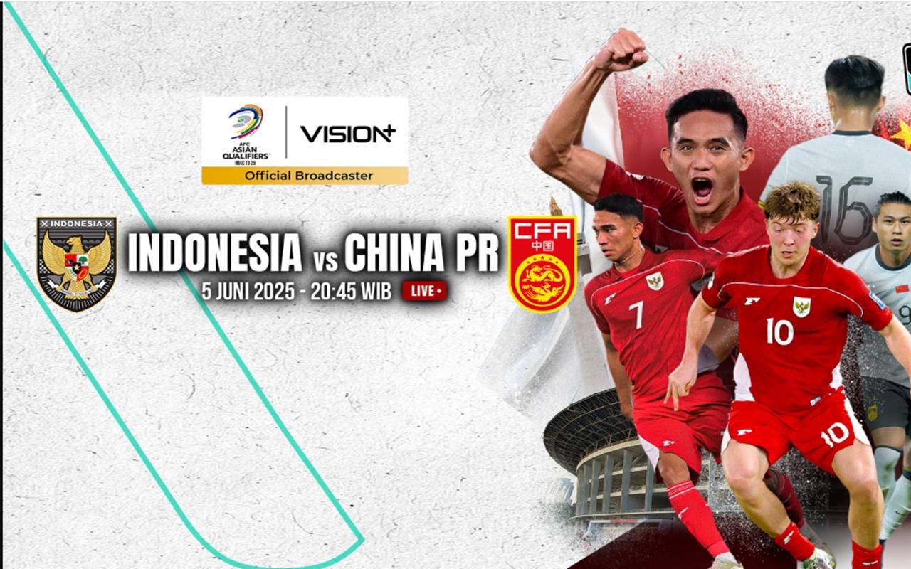 TIMNAS INDONESIA - imnas Indonesia vs China Kualifikasi Piala Dunia 2026, Kick Off Pukul 20.45