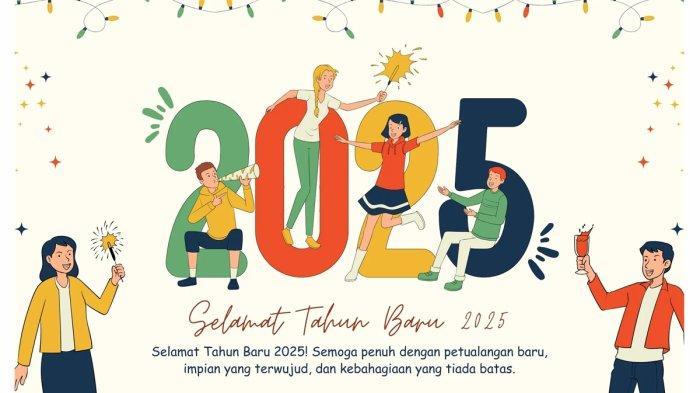 Tahun Baru 2025 Penuh Motivasi dan Semangat Jalani Awal Tahun