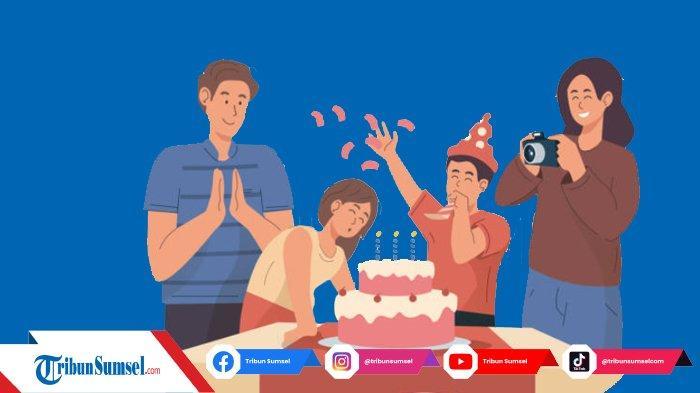Ilustrasi merayakan ulang tahun anak