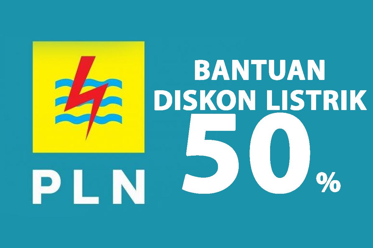 Bantuan Diskon Tarif Listrik 50 Persen Bagi Pelanggan PLN 450 VA-2.200 VA di Januari-Februari