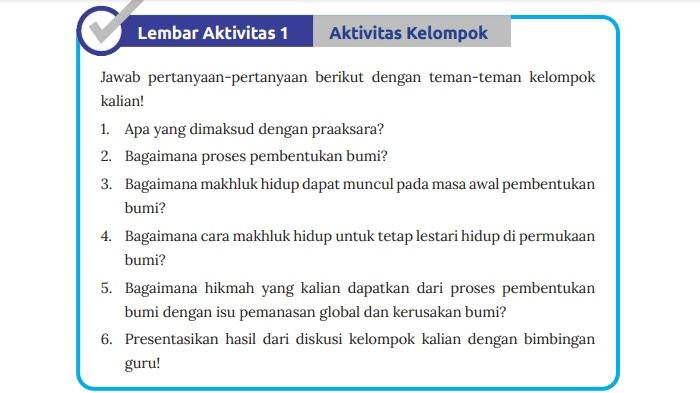 IPS Kelas 7 SMP Halaman 70 Kurikulum Merdeka Lembar Aktivitas 1: Apa Itu Praaksara?