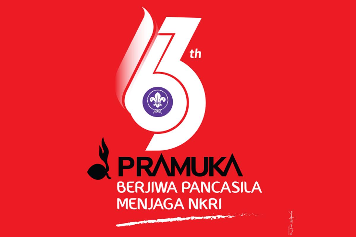 Logo Hari Pramuka Ke-63 Tahun 2024