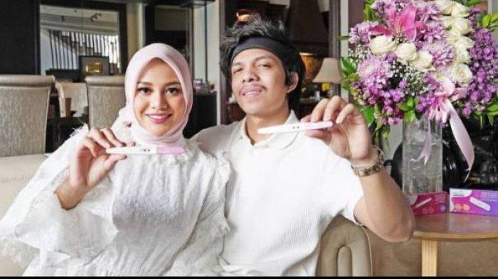 Foto Aurel Hermansyah dan Atta Halilintar. Aurel ngidam naik sepeda jam 12 malam tapi ogah ngayuh, Atta dibikin heran.