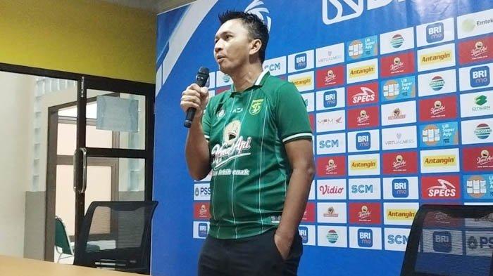 CEO Persebaya Surabaya, Azrul Ananda di Stadion GBT, Sabtu (8/7/2023).