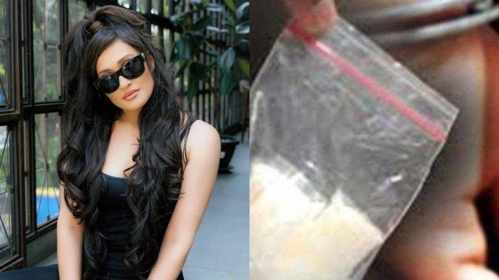 Karenina Anderson ditangkap karena narkoba, polisi amankan barang bukti ganja.