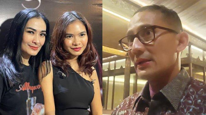 Salshadilla Juwita dan Iis Dahlia (kiri), Sandiaga Uno (kanan). Salshadilla Juwita Anak Iis Dahlia Ditegur Sandiaga Uno Karena Pakai Barang Mewah Saat Rapat. Simak biodatanya.