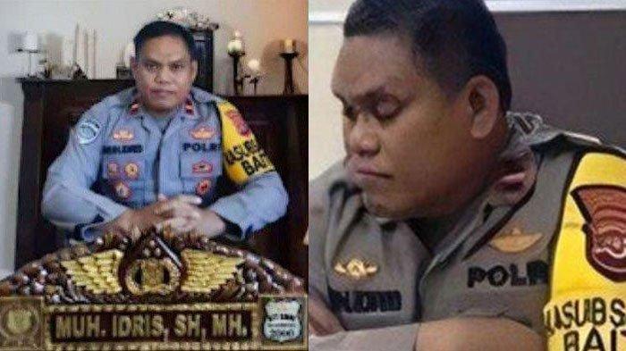 Kolas foto Iptu Muh Idris. Baru 7 Bulan Jabat Kapolsek Baito Sudah Dicopot Gegara Kasus Guru Supriyani, Ini Sosok Iptu Idris.