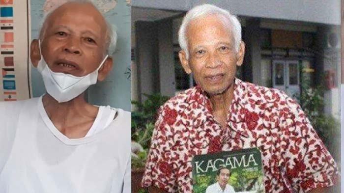 UMUR KASMUDJO - Kolase foto Kasmudjo, dosen pembimbing akademik Jokowi yang ikut digugat terkait ijazah.
